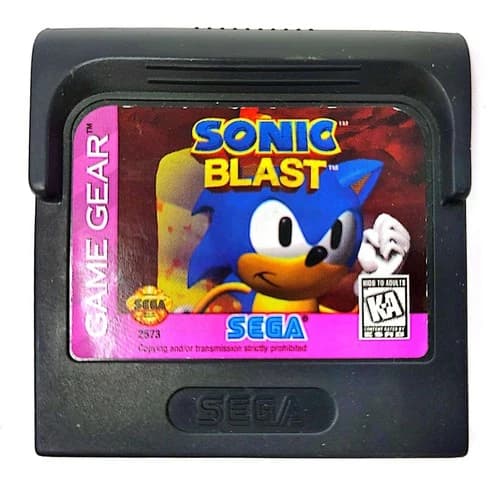 Sonic Blast Sega Game Gear Cartridge Only