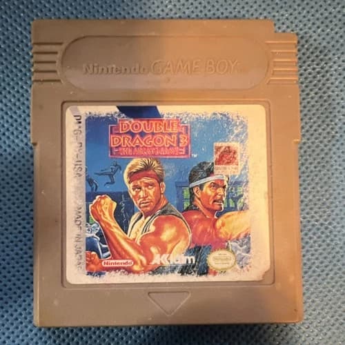 Acclaim Double Dragon 3: The Arcade Game - Game Boy - Cartridge Only - Tested