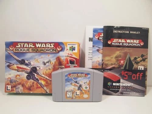 Star Wars Rogue Squadron (Nintendo 64 | N64) Complete in Box CIB