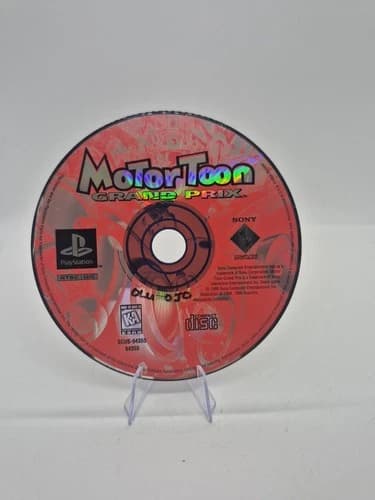 MOTOR TOON GRAND PRIX PLAYSTATION PS1 DISC ONLY