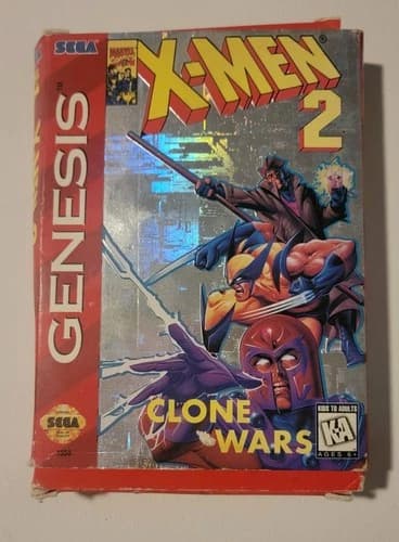 X-Men 2 clone wars Sega Genesi