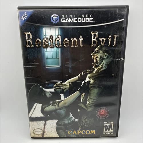 Resident Evil (Nintendo GameCube) CIB Complete Authentic Tested Black Label