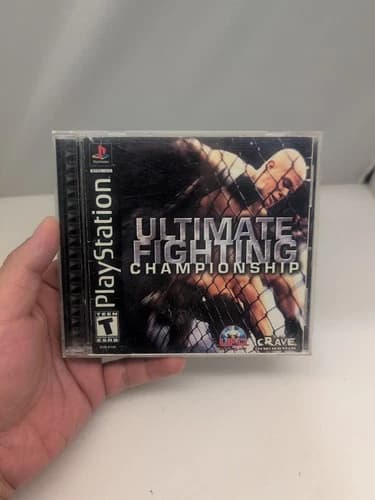 Ultimate Fighting Championship Playstation 1 PS1 Complete