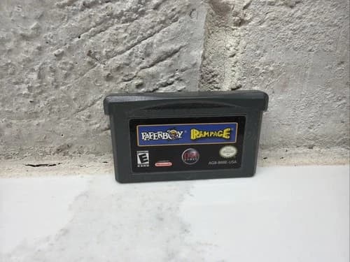Gameboy Advance GBA Paperboy Rampage - Original and tested