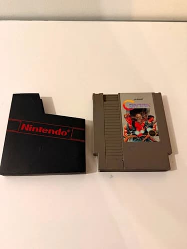 Konami Contra for Nintendo NES Game Cartridge Video Game tested