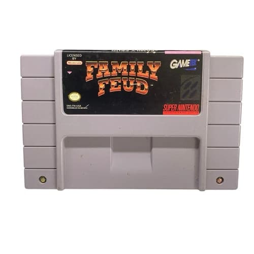 Family Feud [Super Nintendo Entertainment System (SNES), 1993]
