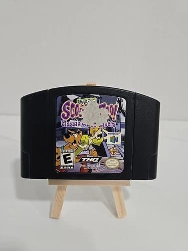 Scooby-Doo Classic Creep Capers Nintendo 64 Authentic Black Cartridge N64 Tested