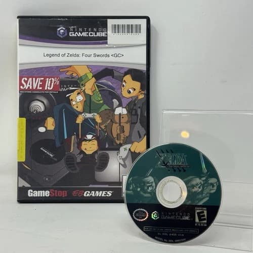 The Legend of Zelda: The Four Swords Adventures (Nintendo GameCube) Disc Only