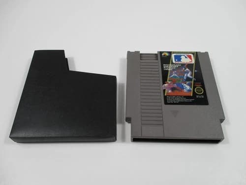 MAJOR LEAGUE BASEBALL Nintendo NES Game Cartridge Authentic!