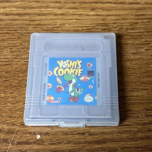 Nintendo Yoshi's Cookie Game Boy Puzzle - TESTED