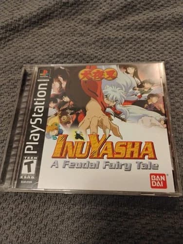 Inuyasha: A Feudal Fairy Tale PlayStation ps1 US CIB Tested