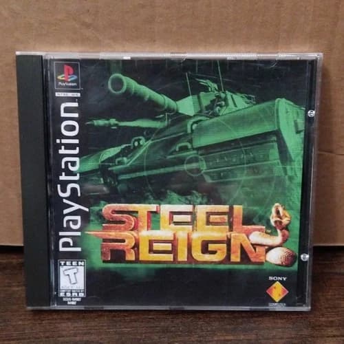 Steel Reign for PS1 Sony PlayStation 1 Disc Only Good Condition