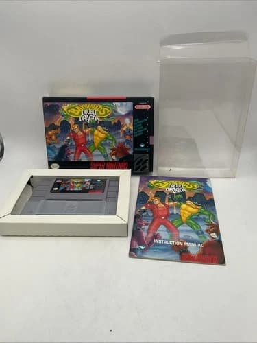 Battletoads Double Dragon (Super Nintendo SNES 1993) CIB Complete
