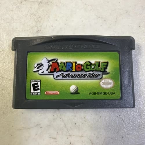 Mario Golf Advance Tour (Nintendo Game Boy Advance, 2004) GBA Authentic TESTED