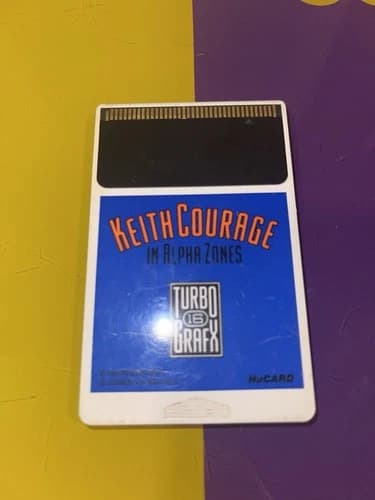 Keith Courage in Alpha Zones (TurboGrafx-16, 1989) HuCard Game Only Tested