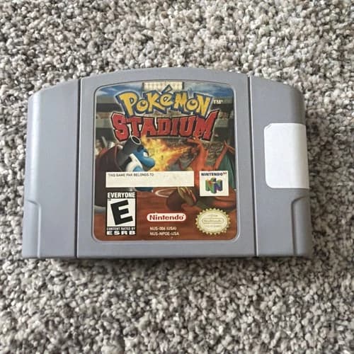 Pokemon Stadium Nintendo 64 N64 Cartridge Only Authentic Tested