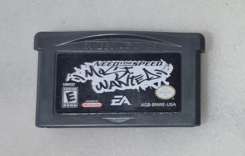 Need for Speed Most Wanted Nintendo Gameboy Advance GBA Authentic