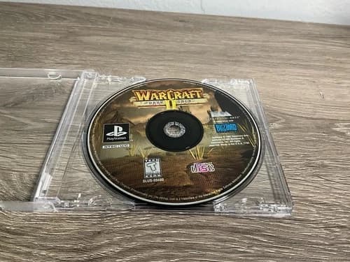 WarCraft II 2: The Dark Saga (Sony PlayStation 1 PS1) Disc Only