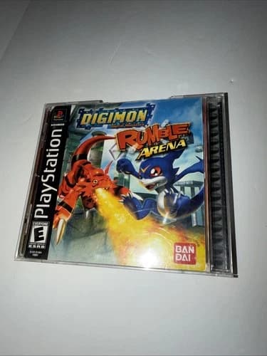Digimon Rumble Arena for the PlayStation 1 PS1 CIB - See Pics