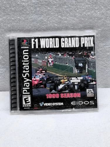 F1 World Grand Prix 1999 Season PS1 Black Label Tested Complete PlayStation