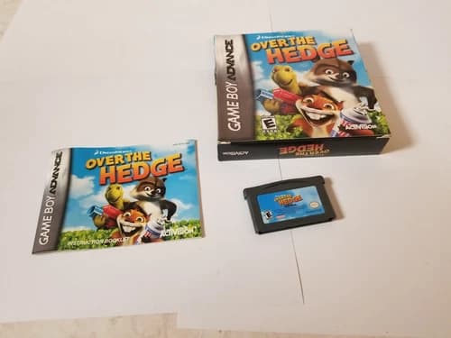 Over The Hedge Nintendo Game Boy Advance Complete gba