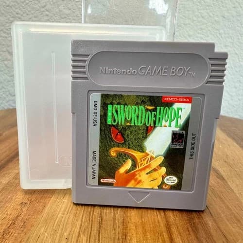The Sword of Hope Nintendo Game Boy RPG Kemco Seika DMG-SE-USA Authentic WORKS!