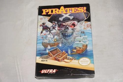 Pirates (Nintendo NES) Complete in Box CIB