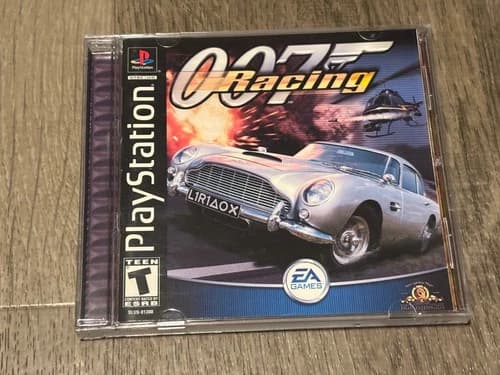 007 Racing Playstation 1 PS1 Complete CIB w/Reg Card Authentic