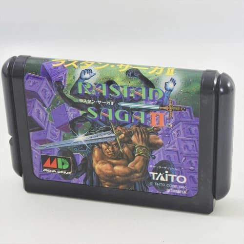 Mega Drive RASTAN SAGA II 2 Cartridge Only Sega 2066 mdc