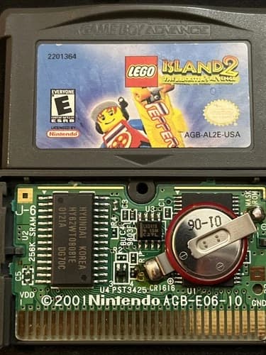 Lego Island 2: The Brickster's Revenge (Nintendo GameBoy Advance, GBA) Game Only
