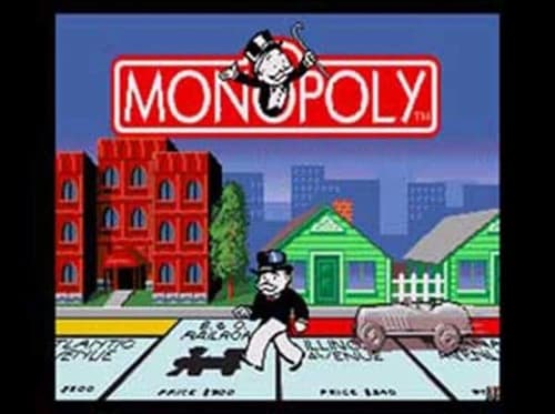Monopoly - Sega Genesis Game Only