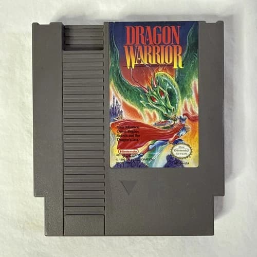 Dragon Warrior (Nintendo Entertainment System, NES, 1989) Authentic - Tested