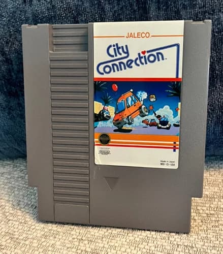 City Connection (Nintendo Entertainment System, 1988) Tested and Working!
