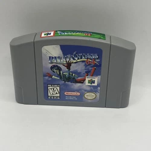 Nintendo 64 Pilotwings 64 1996 N64 Cartridge Tested Working GAMEPLAY PICS