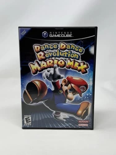 Dance Dance Revolution Mario Mix Nintendo GameCube Complete CIB Immaculate Disc