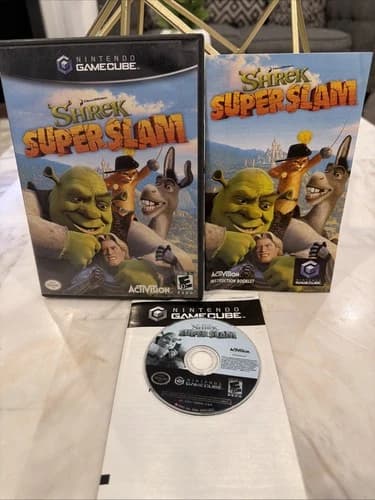 Shrek SuperSlam Nintendo GameCube Complete in Box