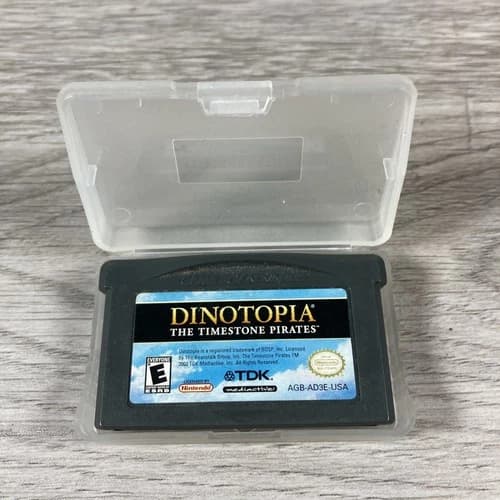 Dinotopia: The Timestone Pirates (Nintendo Game Boy Advance, 2002) GBA Cart Only