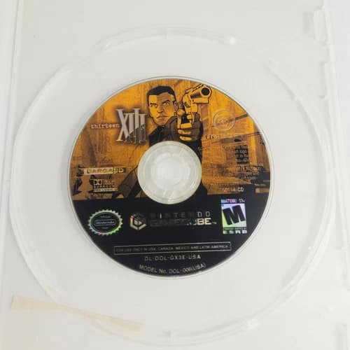 XIII (Nintendo GameCube, 2003) - Tested and Working Authentic Disc Only