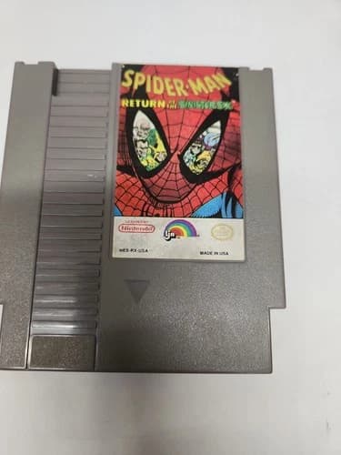 Spider-Man Return of the Sinister Six CART ONLY Nintendo NES 1992