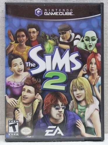 The Sims 2 Nintendo GameCube Complete Game with Case and Manual