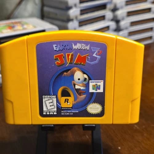 Rockstar Games Earthworm Jim 3D Game Nintendo 64 N64 NTSC-U/C