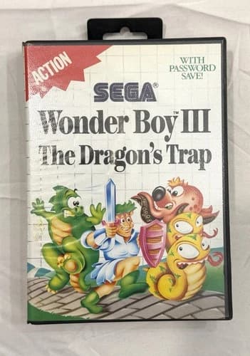 Wonder Boy III: The Dragon's Trap (Sega Master System, 1989) Complete