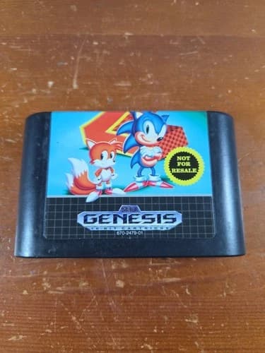 Sonic the Hedgehog 2 (SEGA Genesis, 1992) Tested Working