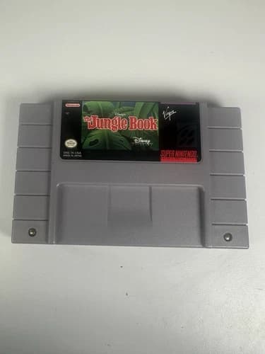 Disney’s The Jungle Book - Super Nintendo SNES Game Cartridge - Authentic/Tested