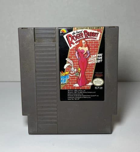 Who Framed Roger Rabbit (Nintendo Entertainment System, 1989) NES Tested
