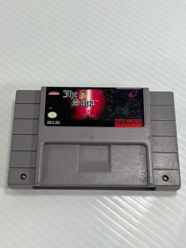 The 7th Saga SNES Video Game Cartridge Only Super Nintendo Authentic Tested
