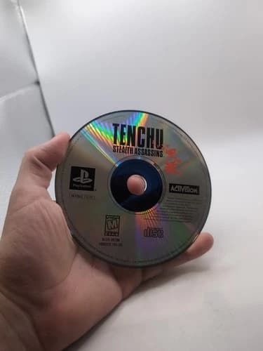 Tenchu Stealth Assassins PlayStation 1 PS1 Disc Only Scratch Free Tested