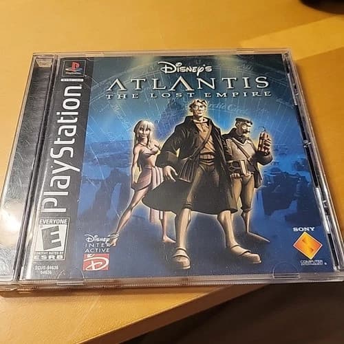 Disney Atlantis: The Lost Empire Sony PlayStation 1 Complete Pre Played Disc