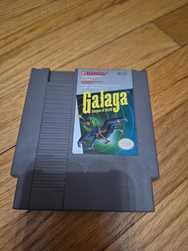 Galaga Nintendo NES Game Cart Tested Free Shipping