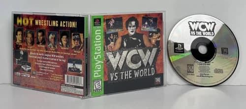 Wcw Vs The World GH Greatest Hits (Sony Playstation 1 ps1) Complete Tested